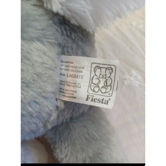 FIESTA GREAT WOLF LODGE 16" INC , PLUSH STUFFED ANIMAL TOY - Picture 5 of 6